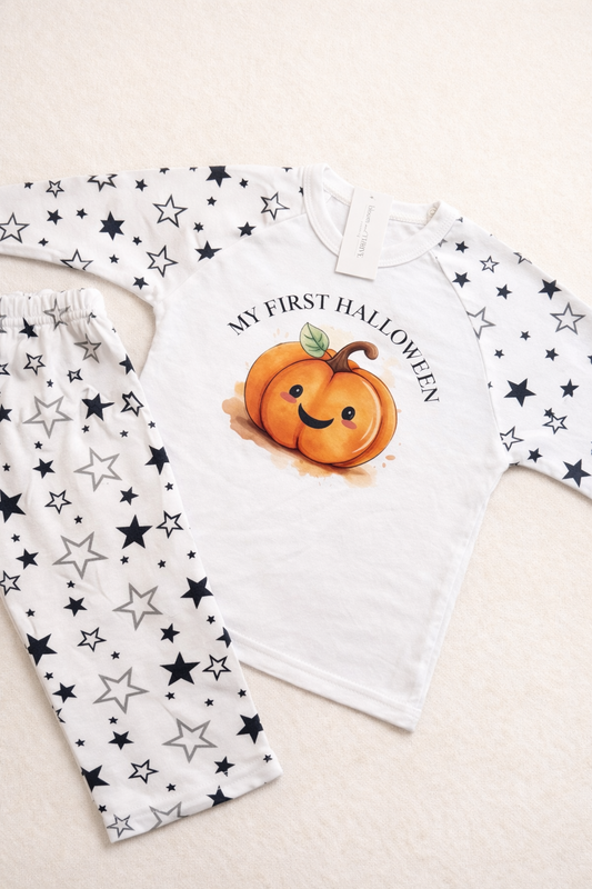 The First Halloween Pumpkin Pyjamas