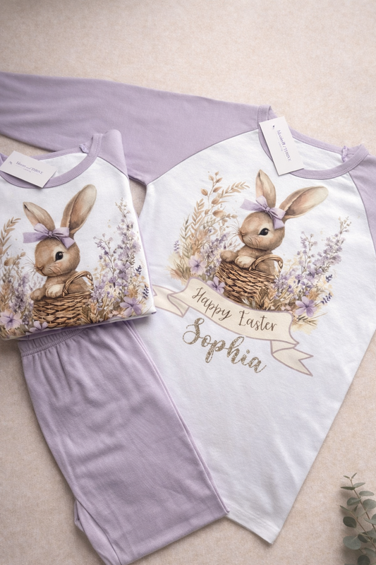 The Lavender Easter Pyjamas