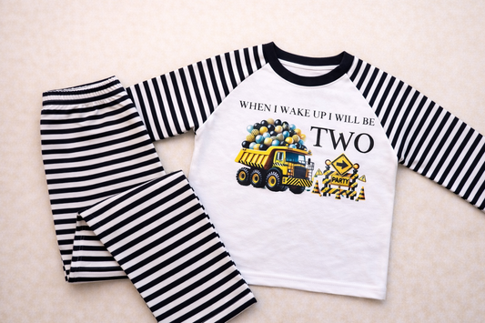 The Construction Two Birthday Pyjamas